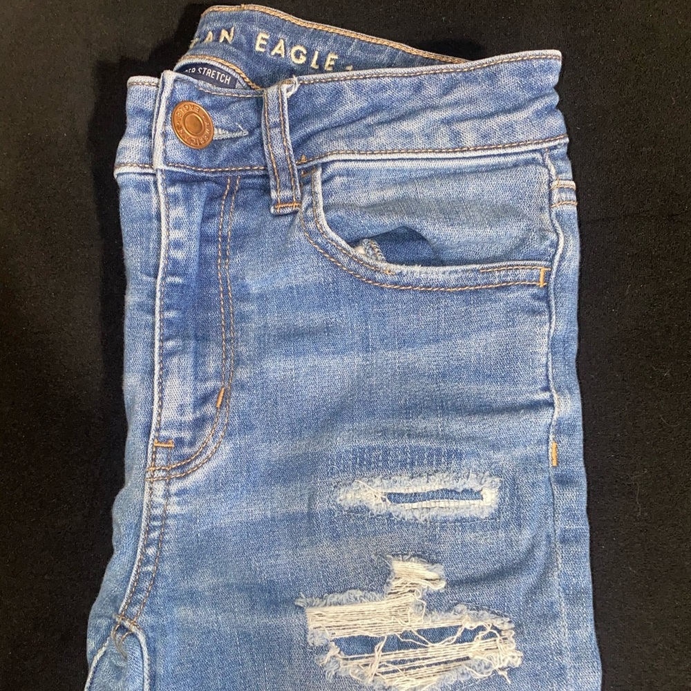 A&E High Rise Skinny Jeans